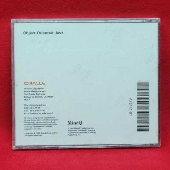 Oracle: Object-Oriented Java (2001) CD-ROM, NEW - Picture 5 of 6